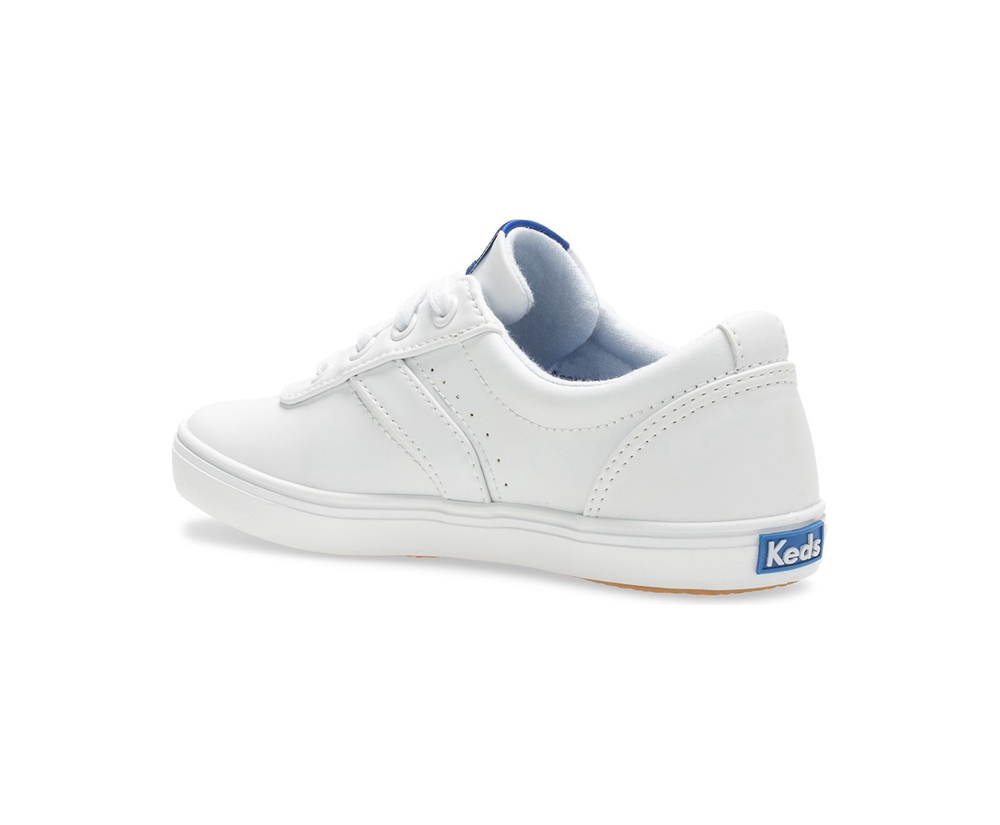 Basket Keds Enfant Blanche - Riley - 134-CVTBOK